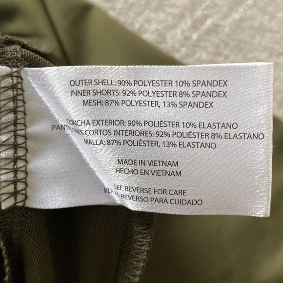 Eddie Bauer green Woven Tech Skort. Size XL. NWT - Picture 9 of 9